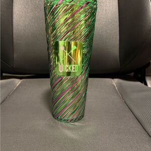 Starbucks Wicked Green and Purple Tumbler